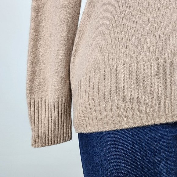 ANTONIO MELANI Beige Turtleneck Sweater - Picture 4 of 11